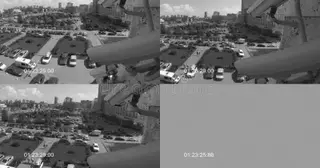 Установка систем видеонаблюдения на парковке в Химках в октябре